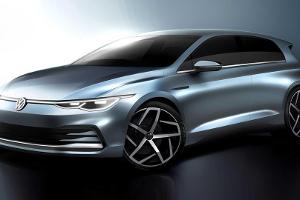 VW Golf 8: Erste offizielle Skizzen