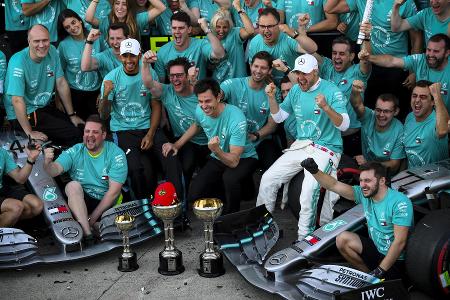 Mercedes bricht den Ferrari-Rekord: 
