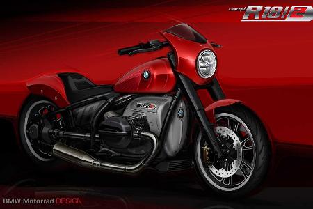 BMW Motorrad Concept R18 /2: Custom-Bike mit fettem Boxer