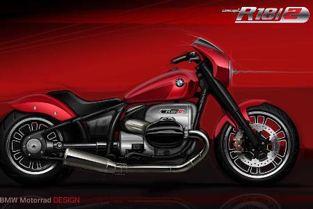 BMW Motorrad Concept R18 /2: Custom-Bike mit fettem Boxer