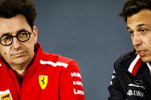 Ferrari-Motor: Bei Mercedes und Red Bull bleiben Zweifel