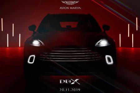 Aston Martin DBX: Erstes Innenraum-Bild und Infos zum Preis