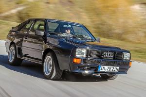 Zeitreise: Unterwegs im Audi Sport quattro von 1984