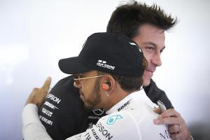 Formel-1-Boss, Bundeskanzler? Hamilton hofft, dass Wolff bleibt!