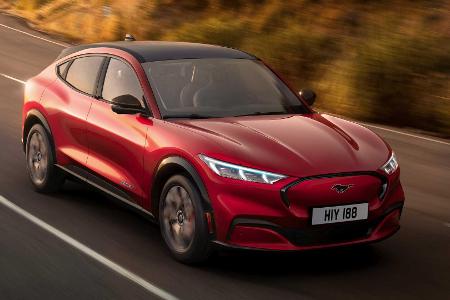 Ford Mustang Mach-E: Elektro-SUV mit bis zu 600 km WLTP-Reichweite