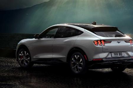 Ford Mustang Mach-E: Elektro-SUV mit bis zu 600 km WLTP-Reichweite