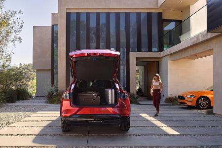 Ford Mustang Mach-E: Elektro-SUV mit bis zu 600 km WLTP-Reichweite