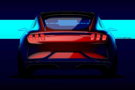 Ford Mustang Mach-E: Elektro-SUV mit bis zu 600 km WLTP-Reichweite
