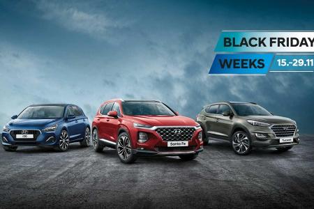 Hyundai Black Friday Weeks: Bis zu 6.000 Euro sparen