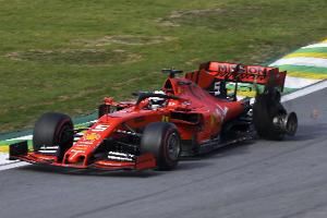 "So ein Bockmist aber auch!": Vettel tobt nach Leclerc-Crash