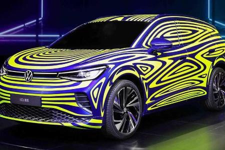 VW ID.4: Elektro-SUV als Prototyp in China präsentiert VW ID.4: Elektro-SUV als Prototyp in China präsentiert