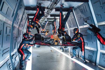 Boxenstopp-Weltrekord, Schwerelosigkeit: Red Bull setzt neue Maßstäbe!