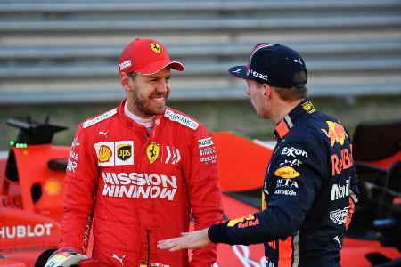 Sebastian Vettel hat den Spieß am Samstag in Brasilien umgedreht ... Sebastian Vettel hat den Spieß am Samstag in Brasilien umgedreht ...