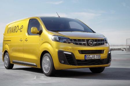 Opel Vivaro-e (2020): Der Transporter wird nächstes Jahr elektrisch