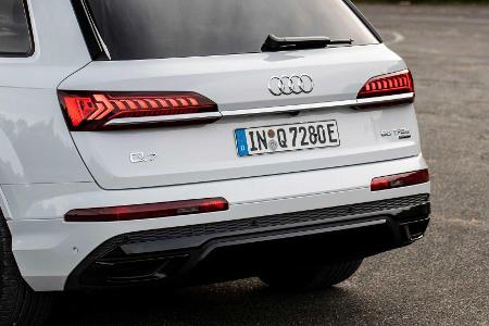 Audi Q7 TFSI e quattro: Plug-in-Hybrid in zwei PS-Stufen