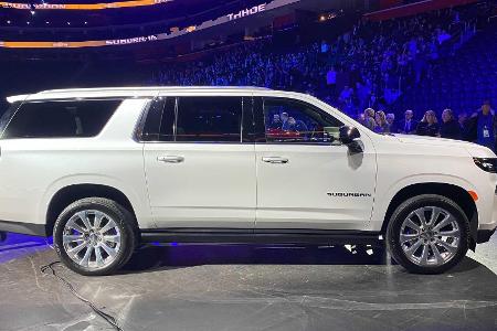 Chevrolet Suburban und Tahoe (2021): Neue Mega-SUVs vorgestellt