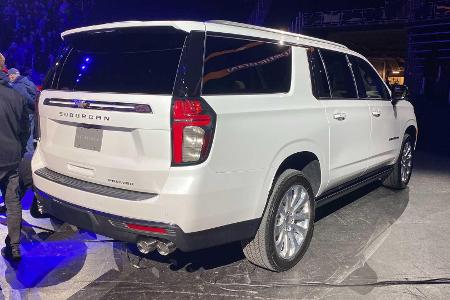 Chevrolet Suburban und Tahoe (2021): Neue Mega-SUVs vorgestellt