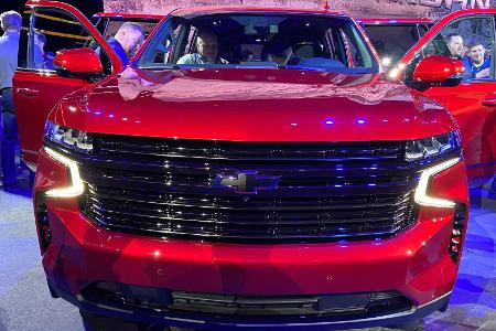 Chevrolet Suburban und Tahoe (2021): Neue Mega-SUVs vorgestellt