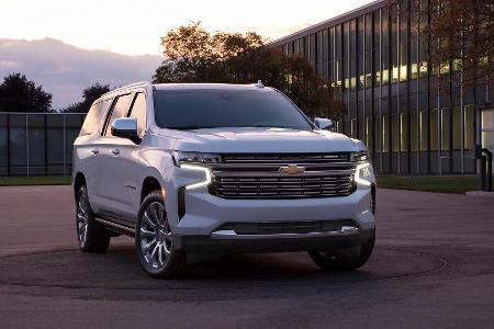 Chevrolet Suburban und Tahoe (2021): Neue Mega-SUVs vorgestellt