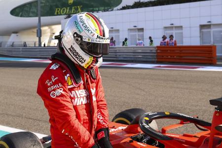 Zumindest in der Strafentabelle lag Sebastian Vettel vorn Zumindest in der Strafentabelle lag Sebastian Vettel vorn