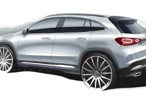 Mercedes GLA (2020) zeigt sich in neuem Teaser