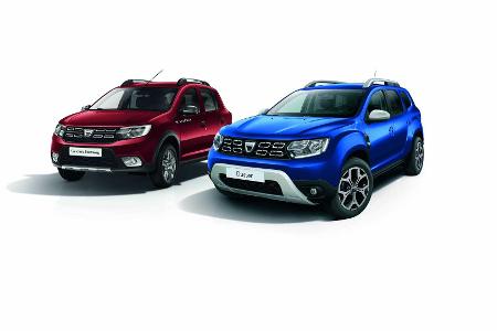 Dacia Sandero Stepway und Duster „Anniversary”