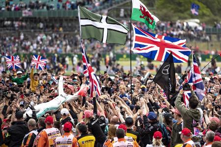 Silverstone hat 2019 die meisten Fans an die Strecke gezogen Silverstone hat 2019 die meisten Fans an die Strecke gezogen
