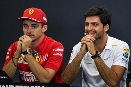 Ferrari-Fahrer 2021: Charles Leclerc und Carlos Sainz Ferrari-Fahrer 2021: Charles Leclerc und Carlos Sainz