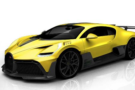 So werden Bugatti Divos von den Kunden wirklich konfiguriert
