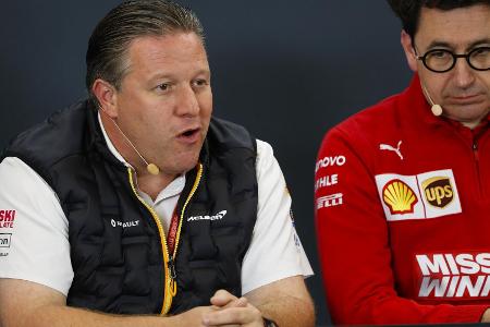 Zak Brown bleibt dabei: Sebastian Vettel war für McLaren nie ein ernstes Thema Zak Brown bleibt dabei: Sebastian Vettel war für McLaren nie ein ernstes Thema