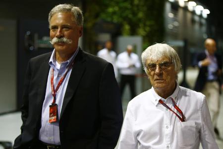 Freunde werden Chasey Carey und Bernie Ecclestone wohl nicht mehr ... Freunde werden Chasey Carey und Bernie Ecclestone wohl nicht mehr ...