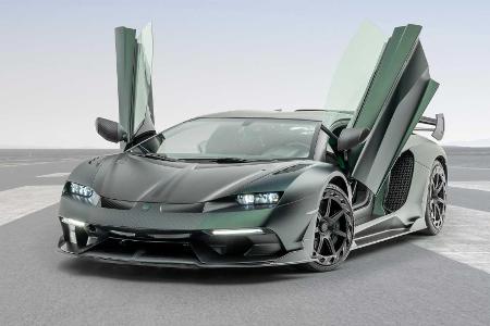 Der Mansory Cabrera ist ein noch wilderer Lamborghini Aventador SVJ