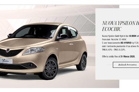 Lancia lebt noch: Ypsilon wird zum Hybrid