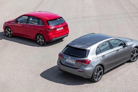 Mercedes A 250 e und B 250 e: Kompakt-Stromer