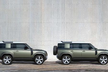 Land Rover Defender 90: Jetzt auch als Dreitürer bestellbar Land Rover Defender 90: Jetzt auch als Dreitürer bestellbar