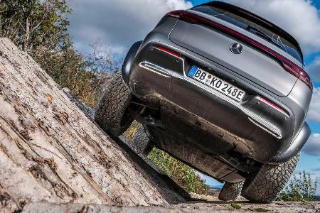Mercedes EQC 4x4²: Elektroauto als Gelände-Tier mit Portalachsen