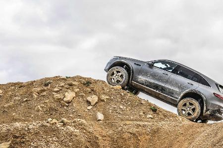 Mercedes EQC 4x4²: Elektroauto als Gelände-Tier mit Portalachsen