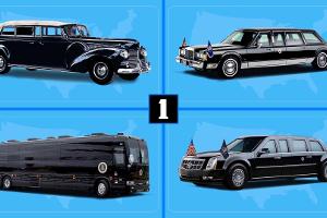 Die Limousinen der US-Präsidenten von Roosevelt bis Trump