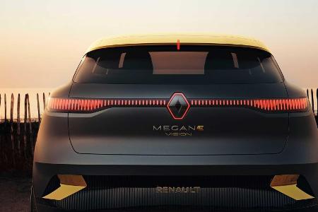 Renault Mégane eVision: Neue Studie gibt Ausblick auf Elektro-Mégane