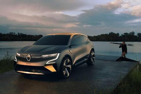 Renault Mégane eVision: Neue Studie gibt Ausblick auf Elektro-Mégane