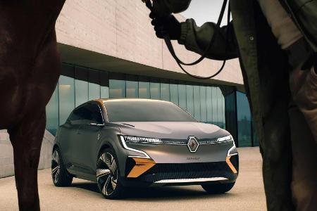 Renault Mégane eVision: Neue Studie gibt Ausblick auf Elektro-Mégane