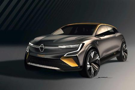 Renault Mégane eVision: Neue Studie gibt Ausblick auf Elektro-Mégane