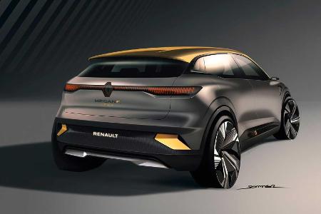 Renault Mégane eVision: Neue Studie gibt Ausblick auf Elektro-Mégane
