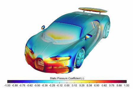 Bugattis Klimaanlage ist stark genug, um ein Haus zu kühlen