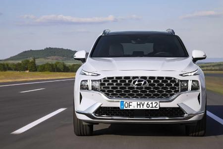 Hyundai Santa Fe Facelift (2020): Details zu Hybrid, Plug-in-Hybrid und Diesel