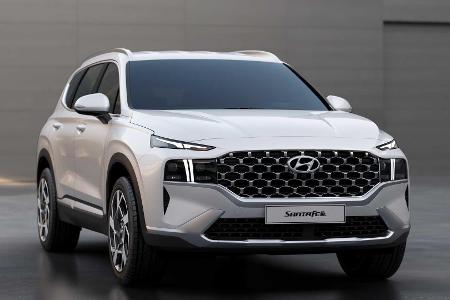 Hyundai Santa Fe Facelift (2020): Details zu Hybrid, Plug-in-Hybrid und Diesel