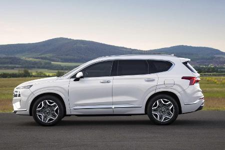 Hyundai Santa Fe Facelift (2020): Details zu Hybrid, Plug-in-Hybrid und Diesel