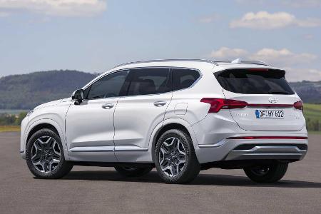 Hyundai Santa Fe Facelift (2020): Details zu Hybrid, Plug-in-Hybrid und Diesel