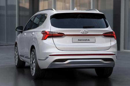 Hyundai Santa Fe Facelift (2020): Details zu Hybrid, Plug-in-Hybrid und Diesel