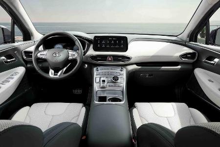 Hyundai Santa Fe Facelift (2020): Details zu Hybrid, Plug-in-Hybrid und Diesel